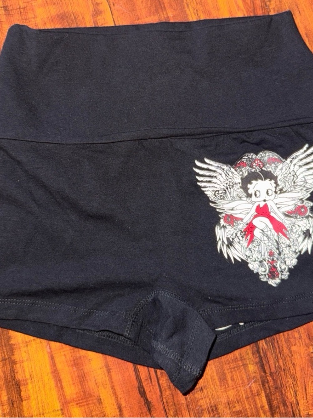Betty Boop foldover shorts